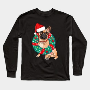 French Bulldog Dogmas X-mas Dog Lover Frenchi Christmas Long Sleeve T-Shirt
